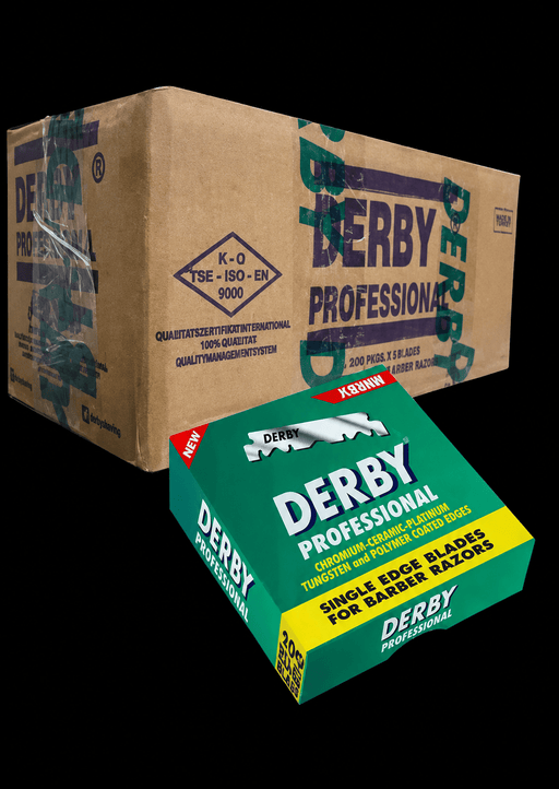Green Derby Professional Blades, wholesale case of 50