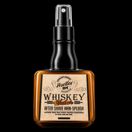Hunter 1114 Whiskey Water Aftershave Man-Splash – refreshing aftershave lotion 10.1oz