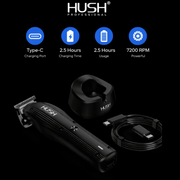 HUSH Trimmer T2 – precision trimmer accessories