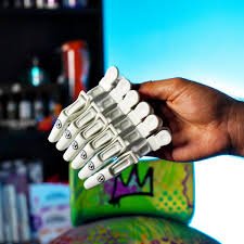 Rolda Alligator Hair Clips (6pk) White