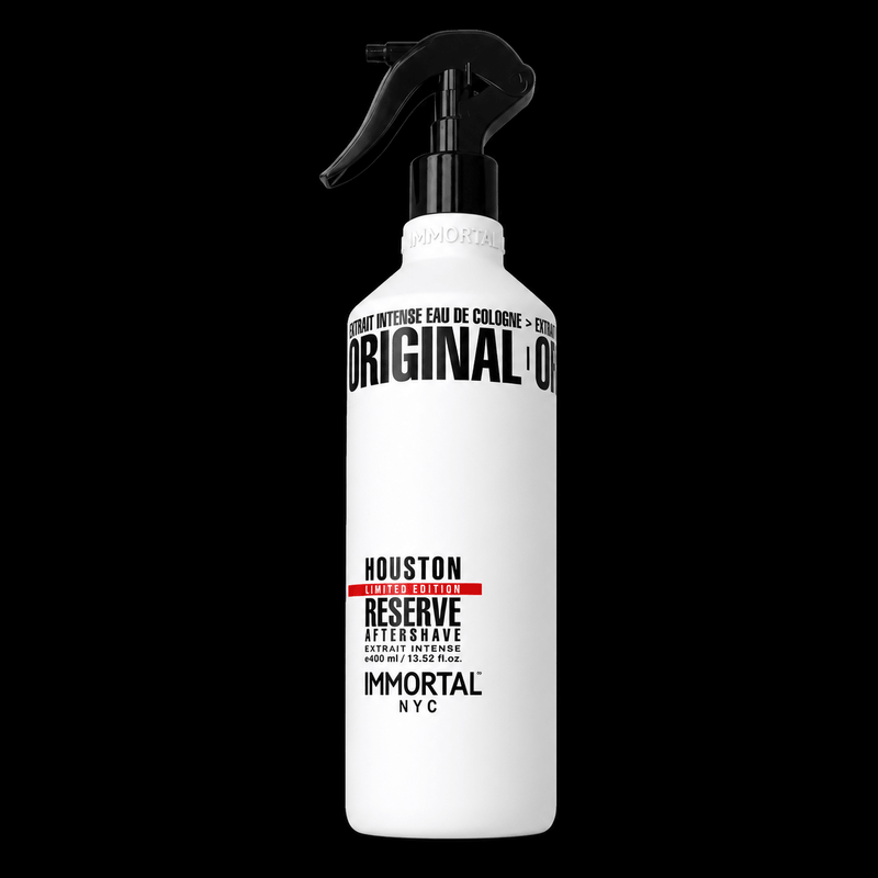 Immortal Aftershave Premium Edition Houston Reserve antiseptic barber aftershave spray