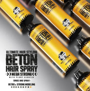 Immortal NYC Beton Hair Spray – multiple bottles on gray background