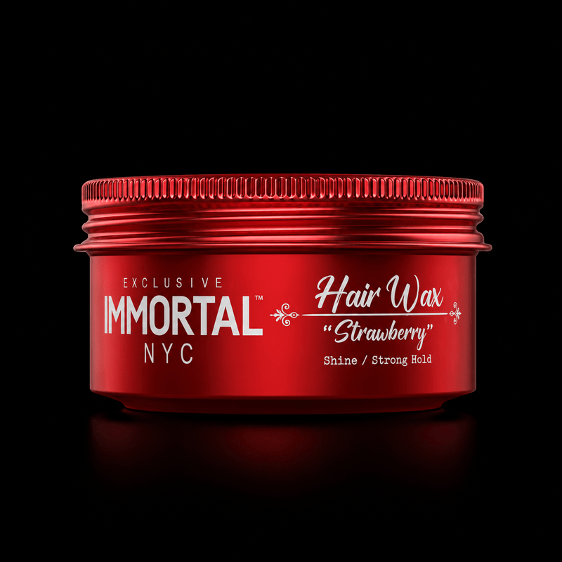 Immortal Hair Wax Strawberry – front view