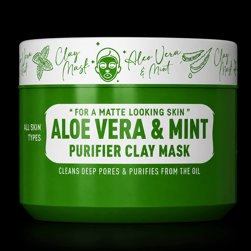 Immortal NYC Infuse Aloe Vera and Mint Purifier Clay Mask – deep pore cleansing