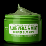 Immortal NYC Infuse Aloe Vera and Mint Purifier Clay Mask – product texture view