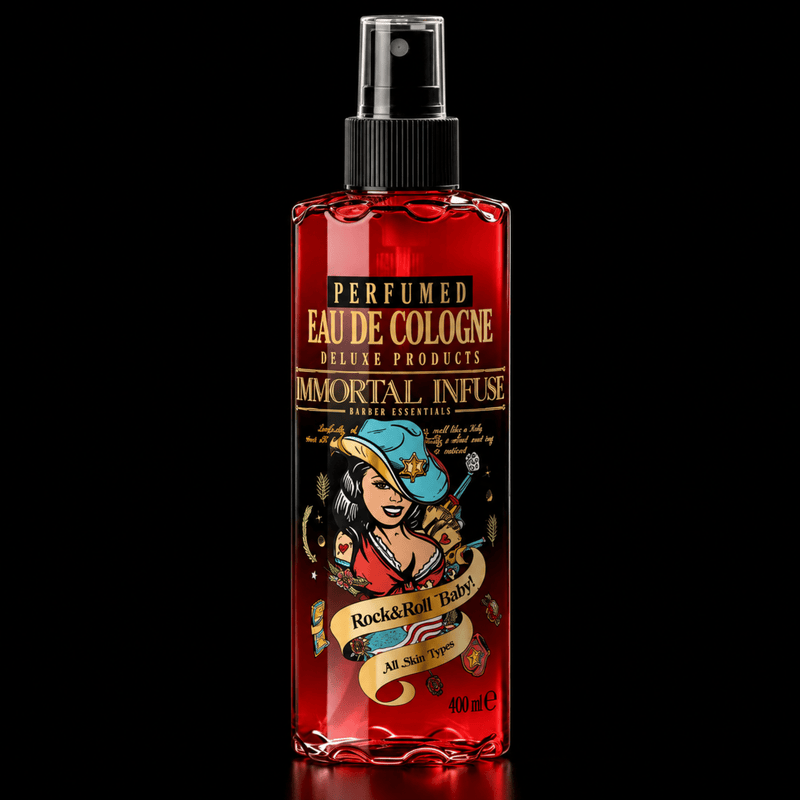 Immortal NYC Infuse Rock N Roll Perfumed Eau de Cologne 400ml – front view
