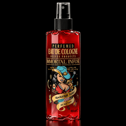 Immortal NYC Infuse Rock N Roll Perfumed Eau de Cologne 400ml – front view