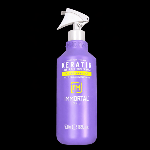 Immortal Leave-In and Detangler Spray Plant Keratin – front view