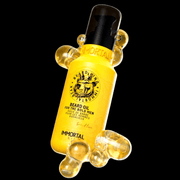 Immortal NYC Beard Oil – drops texture, hydrating grooming oil for smooth and soft beard