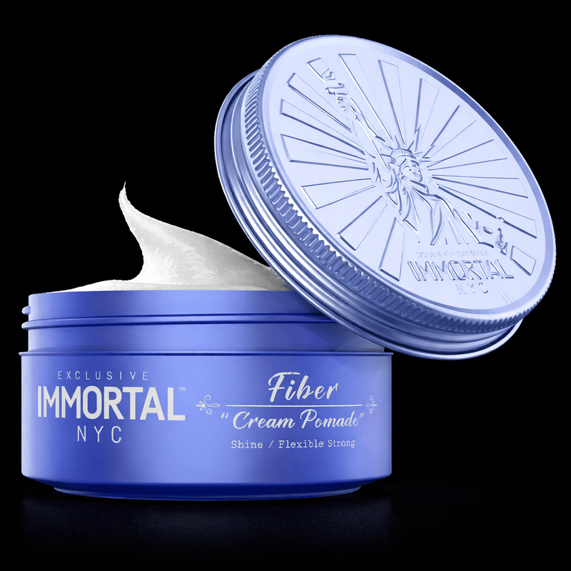 Immortal NYC Exclusive Fiber Cream Pomade – side view