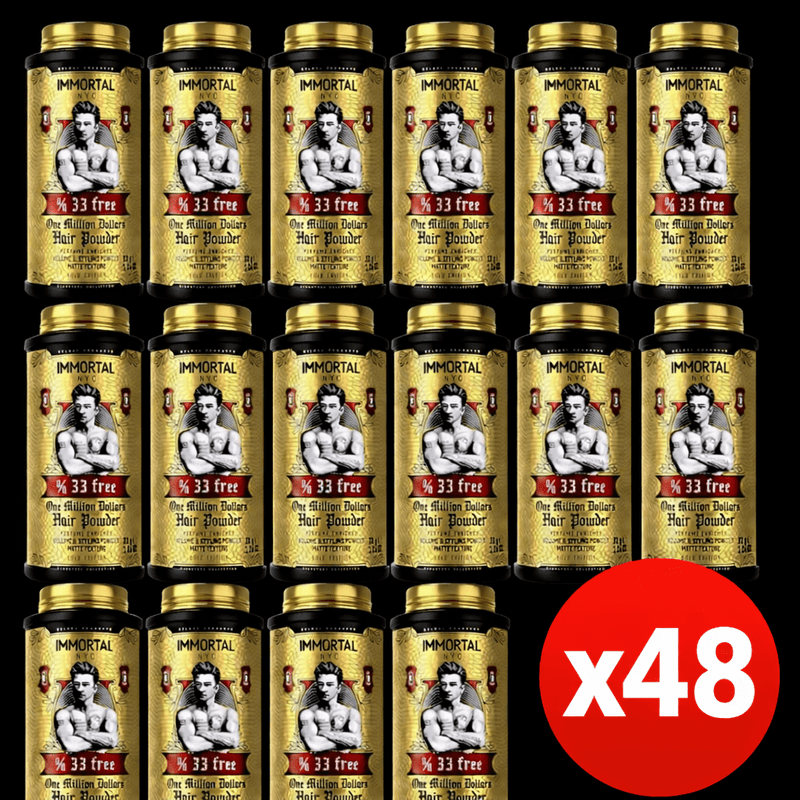 Immortal NYC One Million Dollar Hair Styling Powder – wholesale case of 48