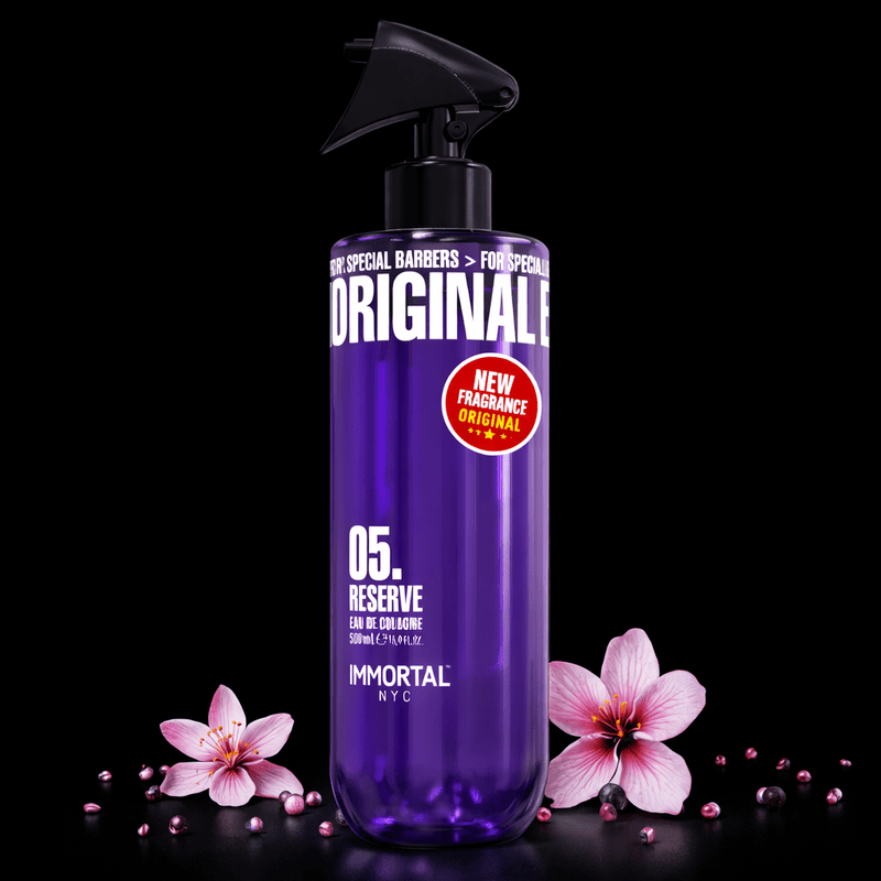Immortal NYC Reserve 05 Original Eau de Cologne Aftershave Spray Bottle