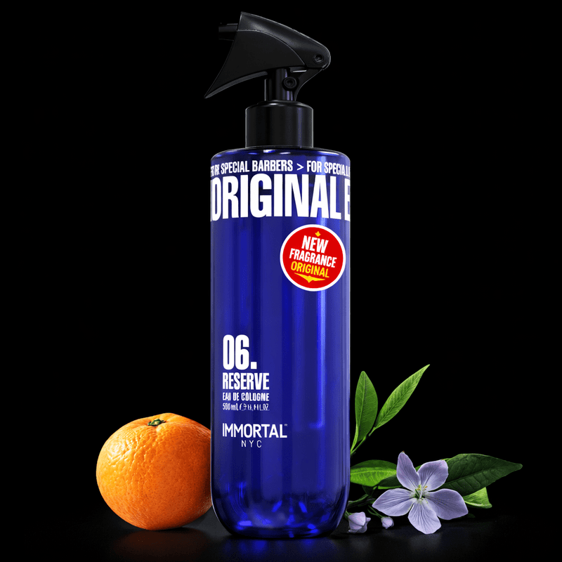 Immortal NYC Reserve 06 Original Eau de Cologne Aftershave Spray Bottle