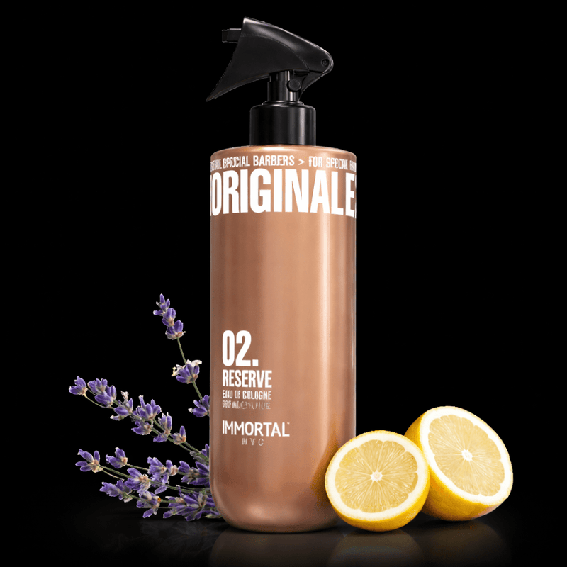 Immortal NYC Reserve 02 Original Eau de Cologne Aftershave Spray Bottle