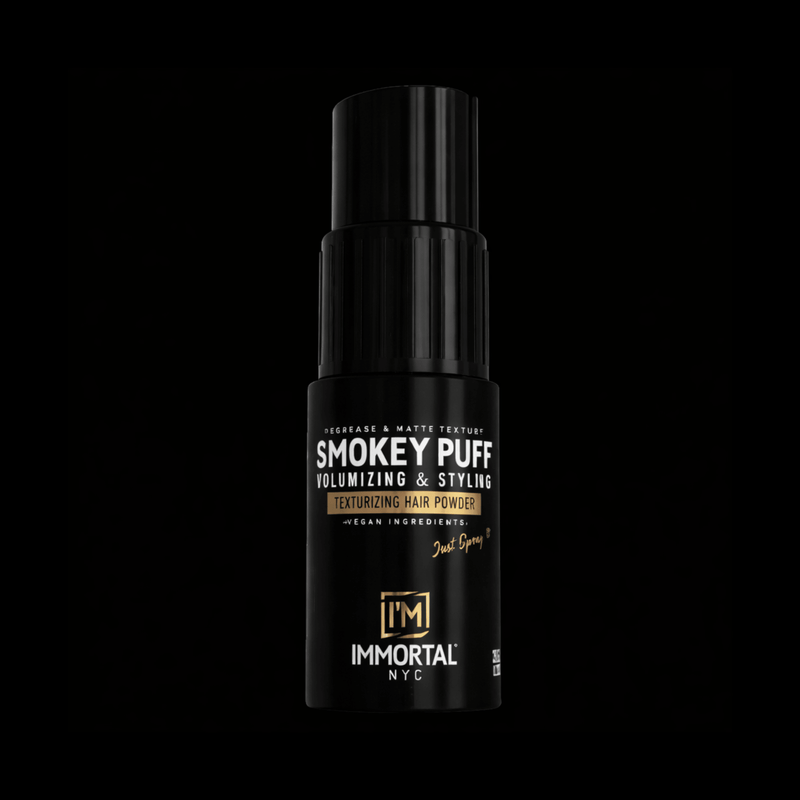 Immortal NYC Smokey Puff hair powder for volume and texture styling