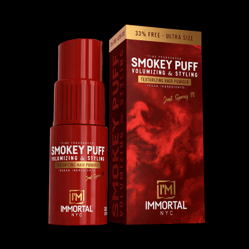 Immortal NYC Smokey Puff Scented Texturizing Hair Powder – front view