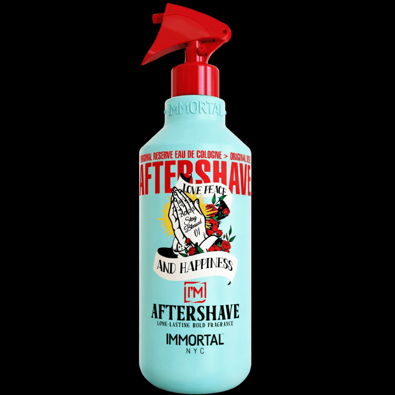 Immortal NYC Stay Blessed Aftershave 500ml – bottle front view