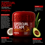 Immortal NYC Super Curl Cream – curl definition and hydration
