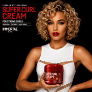 Immortal NYC Super Curl Cream – product texture view