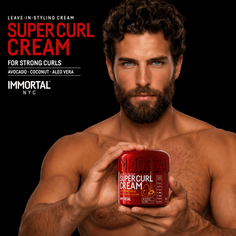 Immortal NYC Super Curl Cream – product display detail