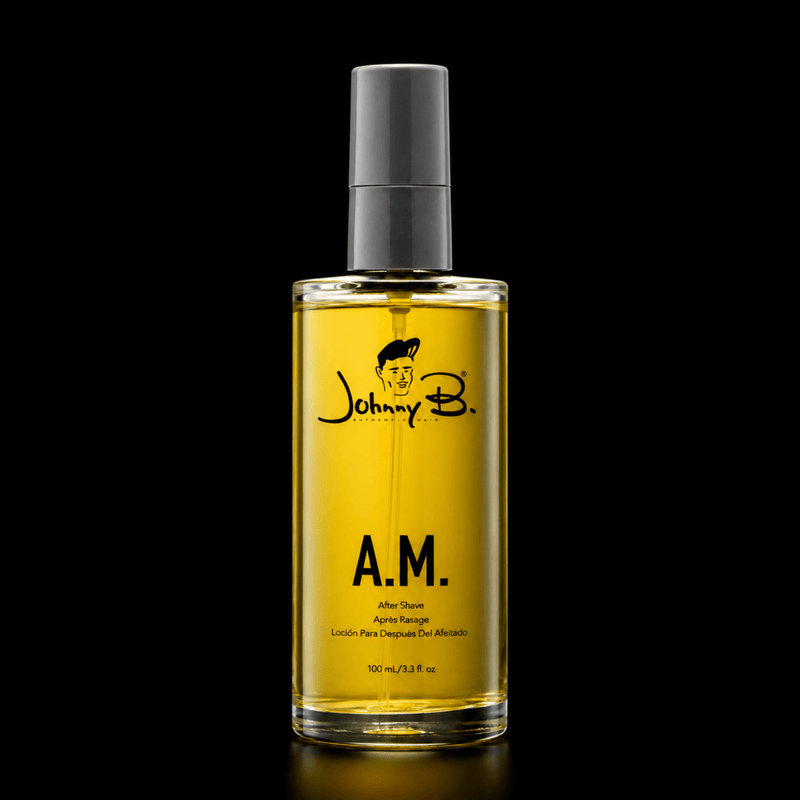Johnny B A.M. After Shave Spray Bottle View Available at Primos Barber Supply