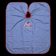 Johnny B Cutting Cape – front view