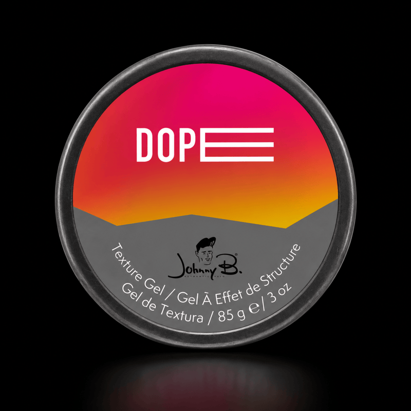 Johnny B Dope Texture Gel – top label view