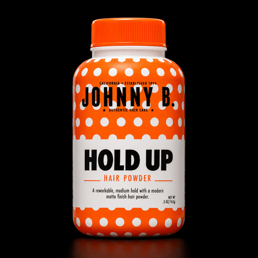 Johnny B Hold Up Hair Powder – medium hold matte finish styling powder