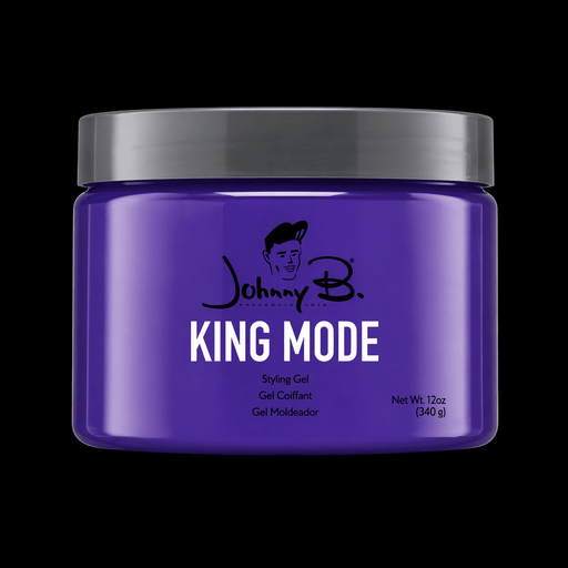 Johnny B King Mode Styling Gel – 12 oz jar with purple lid