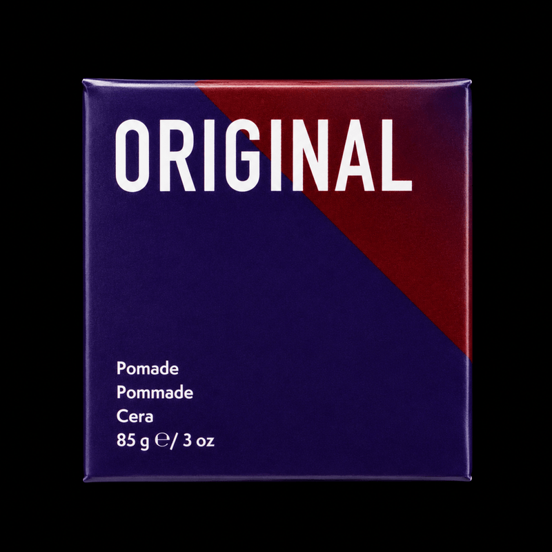 Johnny B Original Pomade – front packaging view