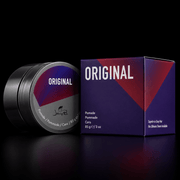 Johnny B Original Pomade – product display with jar and retail box