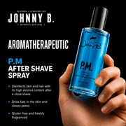 Johnny B P.M. After Shave Spray – aromatherapeutic benefits and skin refreshment