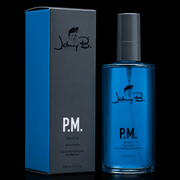 Johnny B P.M. After Shave Spray – retail packaging