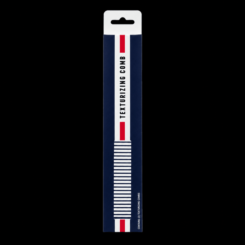 Johnny B Texturizing Comb Blue – professional cutting and styling comb