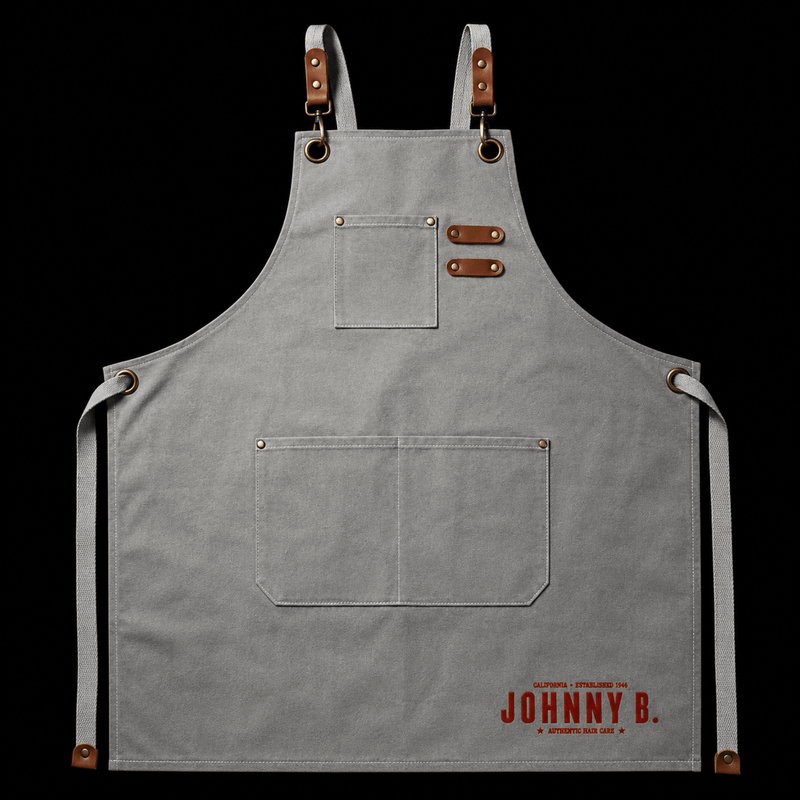 Johnny B Work Apron – cream front view