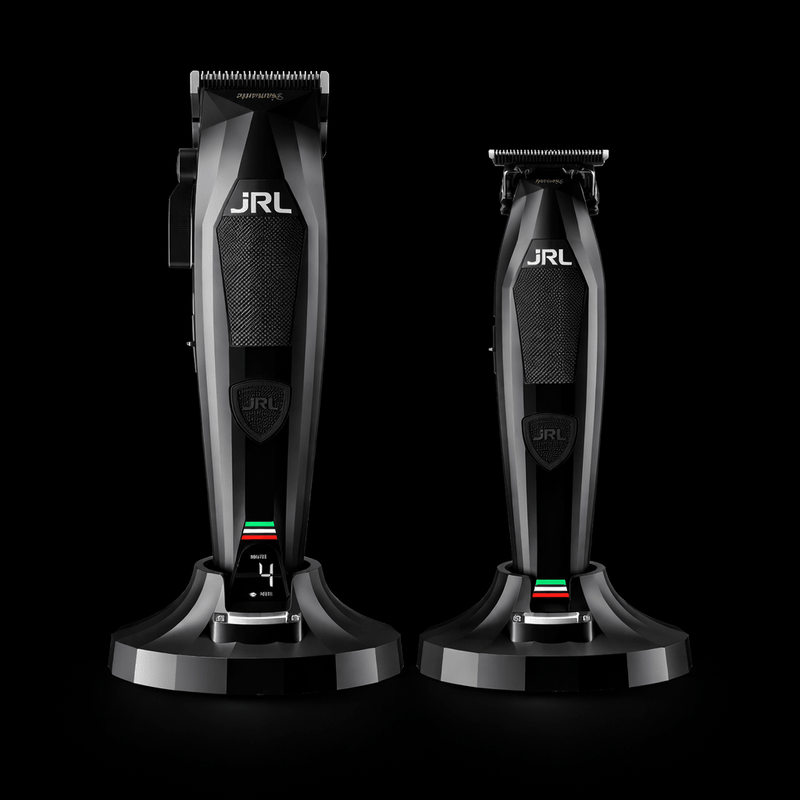 JRL Diamante Cordless Clipper & Trimmer Set (2025C/2025T) – angled view