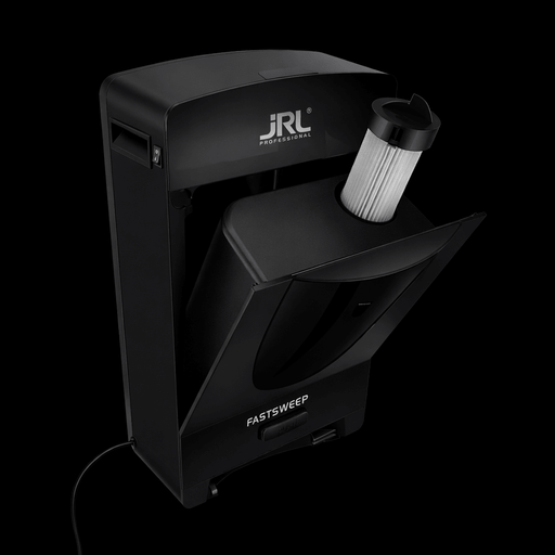 JRL Professional Fast Sweep Hair Vacuum – lifestyle shot on black background