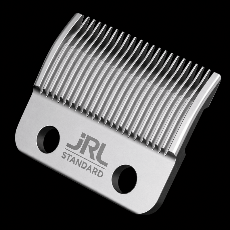 JRL FF2020C Standard Taper Blade Silver – angled close-up