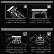 JRL EZ-Gap blade – zeroing and restoration instructions