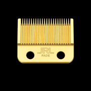 JRL Gold Fade Clipper Blade front view for precision fading and tapering
