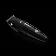 JRL Onyx Black Cordless Clipper – horizontal angle, sleek lightweight design