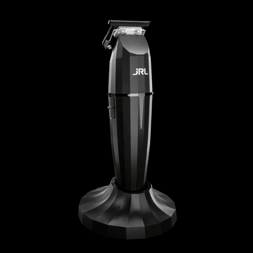 JRL Onyx Cordless Trimmer 2020T-B barber trimmer on charging stand