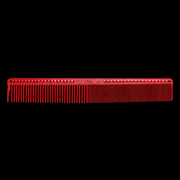 JRL Professional Styling Comb Red – profile view