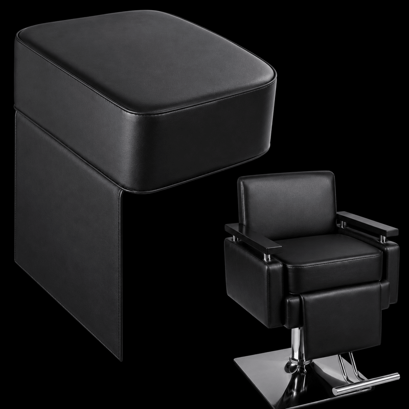 K-Concept Child Seat Booster Cushion – installed on a barber chair