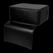 K-Concept Child Seat Booster Cushion – side view with premium black vinyl finish
