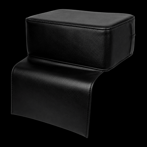 K-Concept Child Seat Booster Cushion – side view with premium black vinyl finish