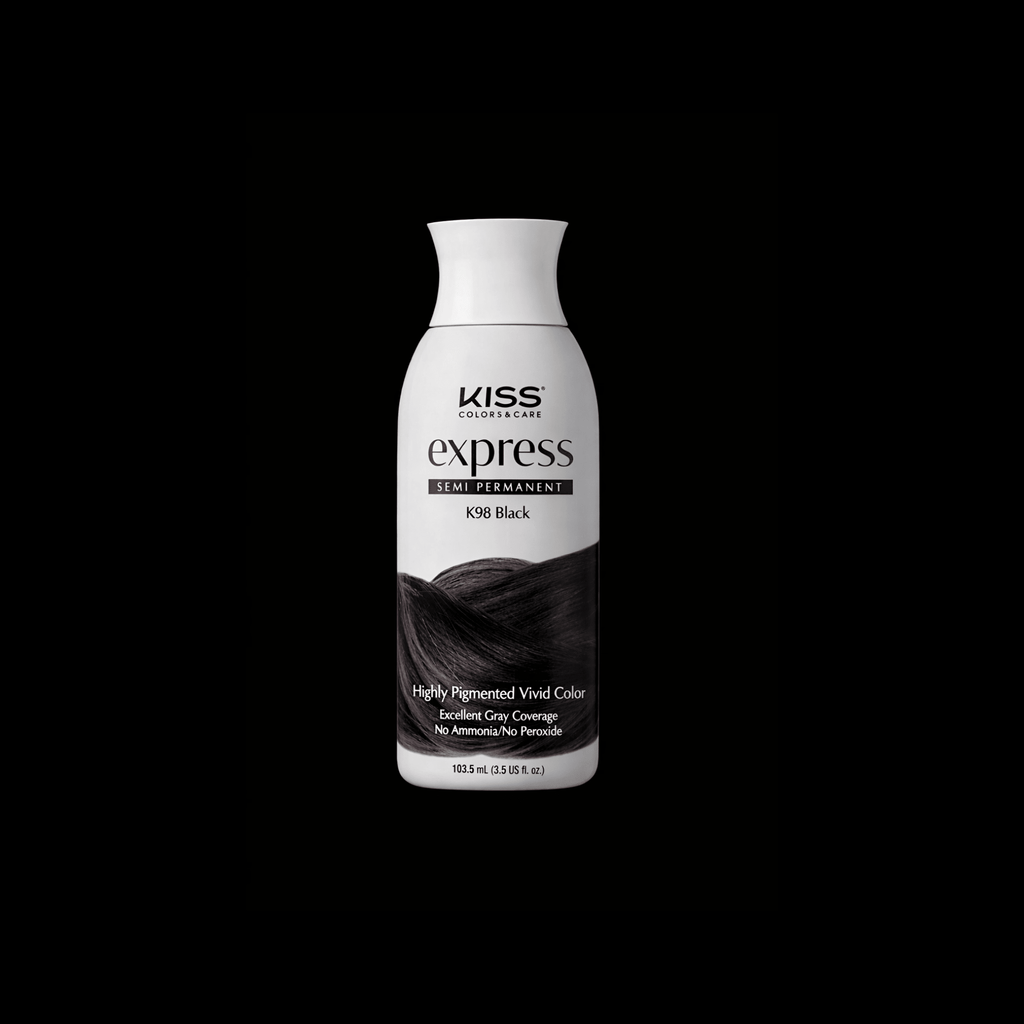 KISS Express Semi Permanent Hair Dye- Black | Primos — Primos