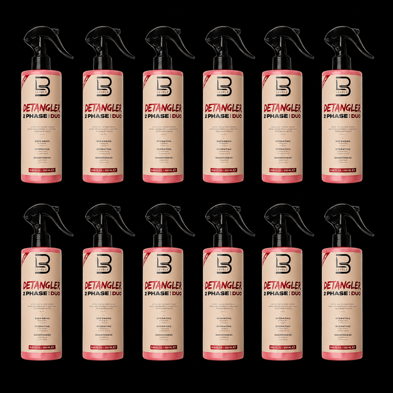 L3VEL3 2 Phase Detangler Spray, wholesale case of 12