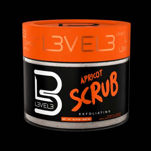 L3VEL3 Apricot Facial Scrub bottle, 500ml