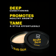 L3VEL3 Beard Balm benefits conditioning promotes beard growth and tames beard for styling